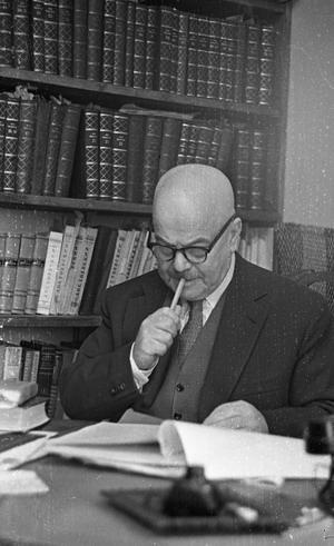 Виктор Шкловский, литературовед, 1960-е, г. Москва