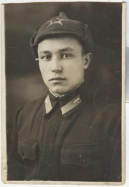 Портрет военнослужащего А. Шерепова, 1936 год, г. Челябинск