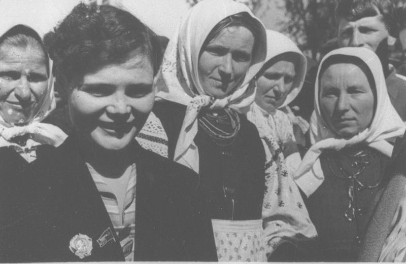 Мария Демченко, 1938 год, Куйбышевская обл.. Ныне Самарская область.