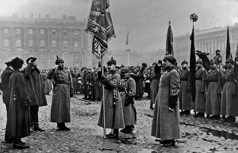 Просвещенцы принимают шефство над войсками Петроградского военного округа, 1923 год, г. Петроград