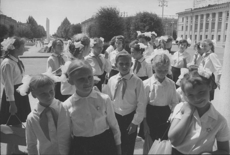 Октябрята и пионеры, 1967 год, Волгоградская обл., г. Волжский