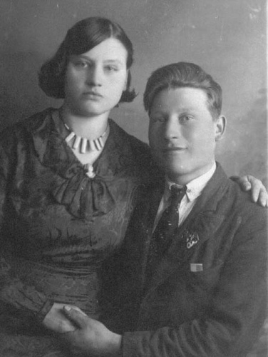 Супруги, 1939 год, г. Череповец