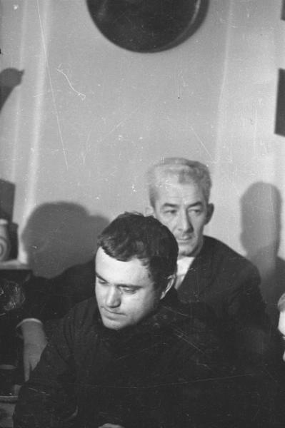 Василий Аксенов в редакции журнала «Юность», 1963 год, г. Москва