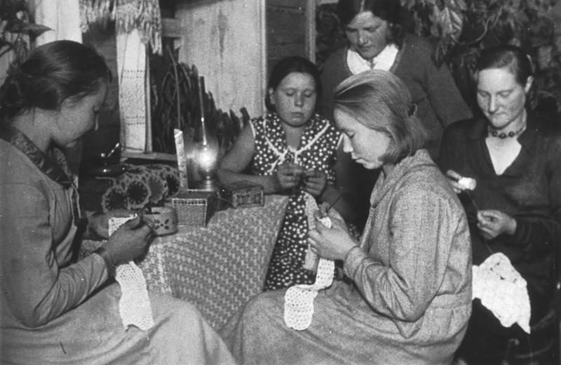 Рукодельницы, 1930-е