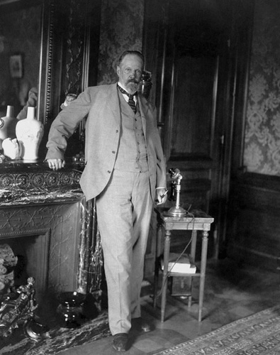 Сергей Витте в номере гостиницы, август - декабрь 1905, США, г. Портсмут