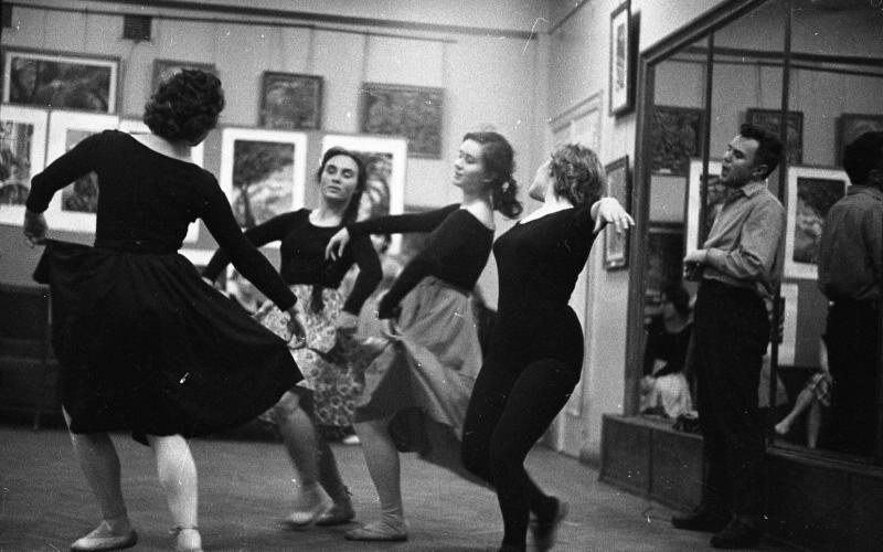 Самодеятельный танцевальный коллектив, 1963 - 1964, г. Москва