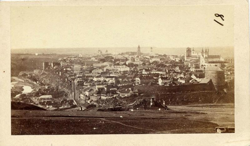 Вид на город, 1870-е, Подольская губ., г. Каменец-Подольский