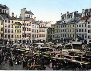 Старая площадь, 1896 - 1897, Царство Польское, Варшавская губ., г. Варшава