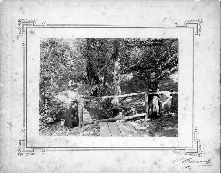 У лесной речки, 1900-е