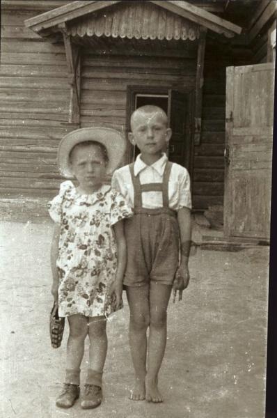 Портрет детей, 1950-е, Белорусская ССР
