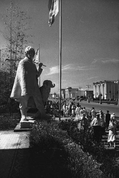 ВСХВ. Уголок Площади колхозов, 1939 год, г. Москва