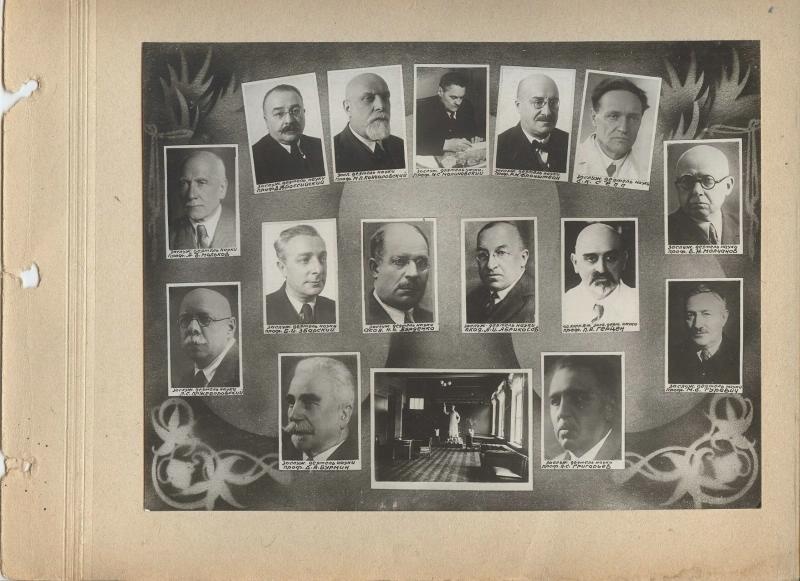 Выпускники, 1933 - 1937. Из памятного альбома 1-го Медицинского института.