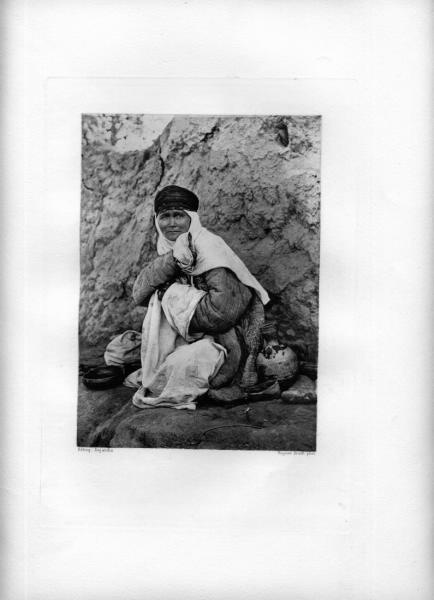 Прокаженная нищенка, 1901 год, г. Самарканд