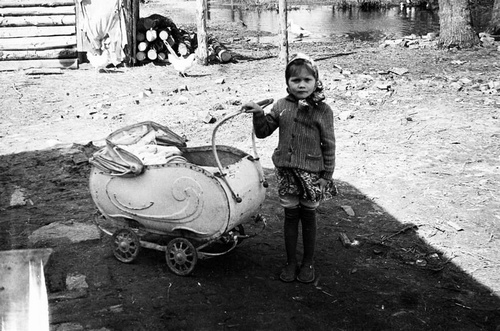 Детский портрет, 1950-е, Калининградская область