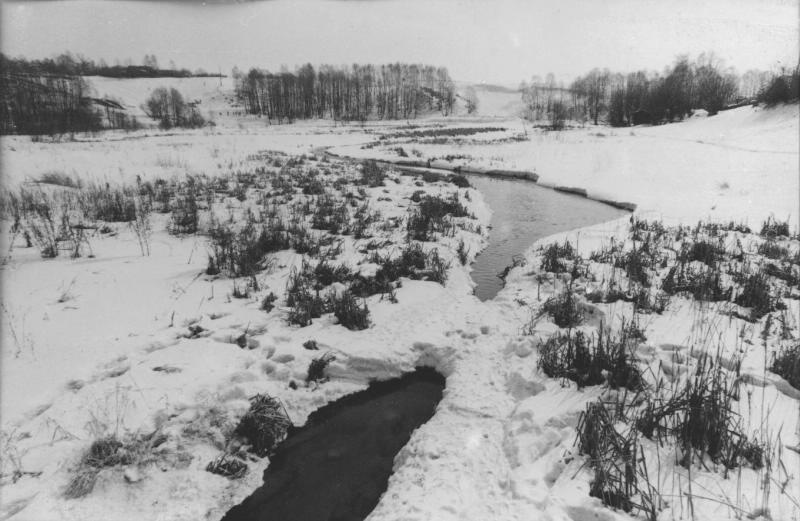 Река, 1982 - 1983, Украинская ССР, Черниговская обл., пгт. Седнев