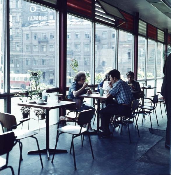 В кафе, 1961 - 1969, г. Ленинград