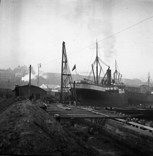 В одесском порту, 1913 год, г. Одесса