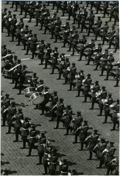 АПН. Красная площадь в Первомайский праздник, 1970-е, г. Москва, Красная пл.