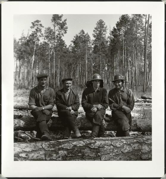 Кондинский леспромхоз, 1964 год, Сибирь