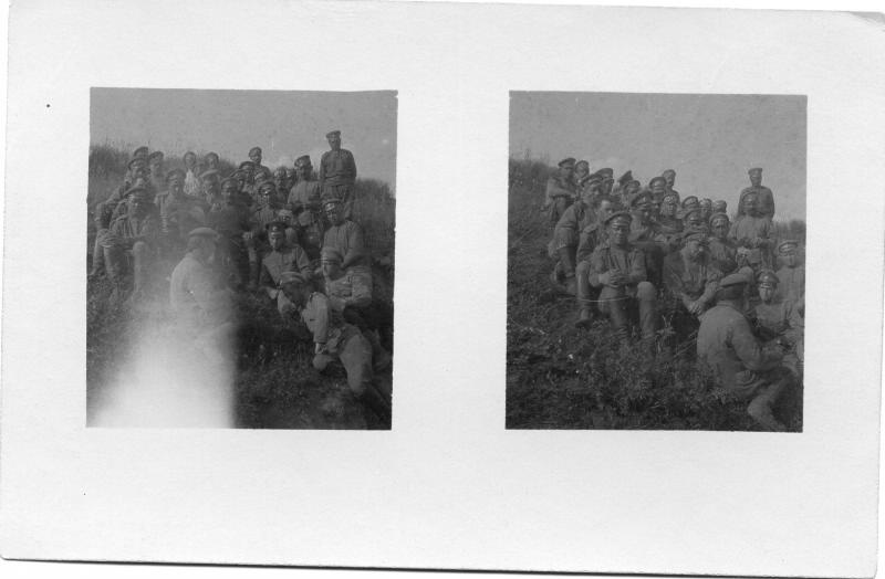 Солдаты на привале, 1914 - 1917