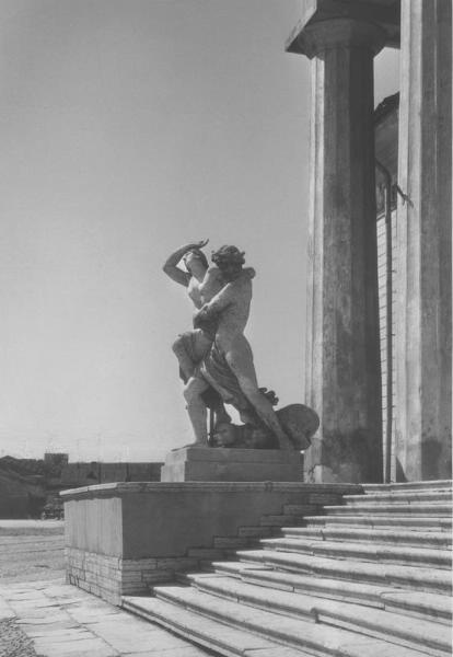 Горный институт. Скульптурная группа «Похищение Прозерпины Плутоном», 1946 - 1949, г. Ленинград