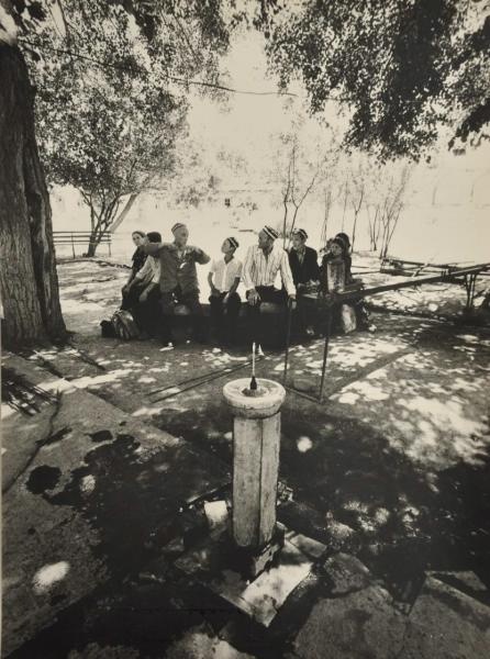 Встреча друзей в Самарканде, 1970-е, Узбекская ССР, г. Самарканд