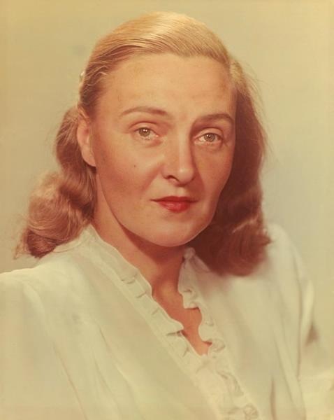 Актриса Елена Кузьмина, 1950-е