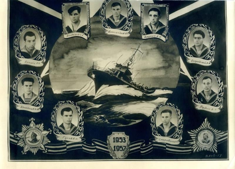 Выпускники военно-морского училища, 1957 год