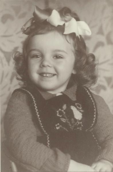 Портрет девочки, 1940-е