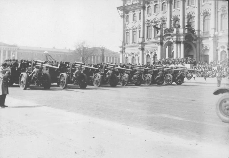 Военный парад перед Зимним дворцом, 1945 - 1955, г. Ленинград