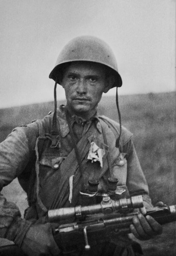 Снайпер, 1945 год, г. Кенигсберг