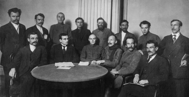 Совещание фракции левых по подготовке к Учредительному собранию, 1917 год, г. Петроград