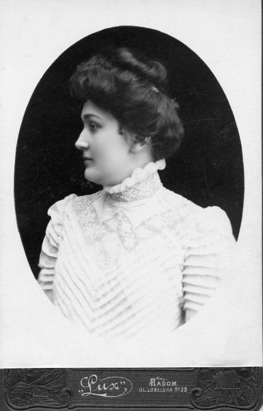 Женский портрет, 1902 - 1907, Царство Польское, г. Радом