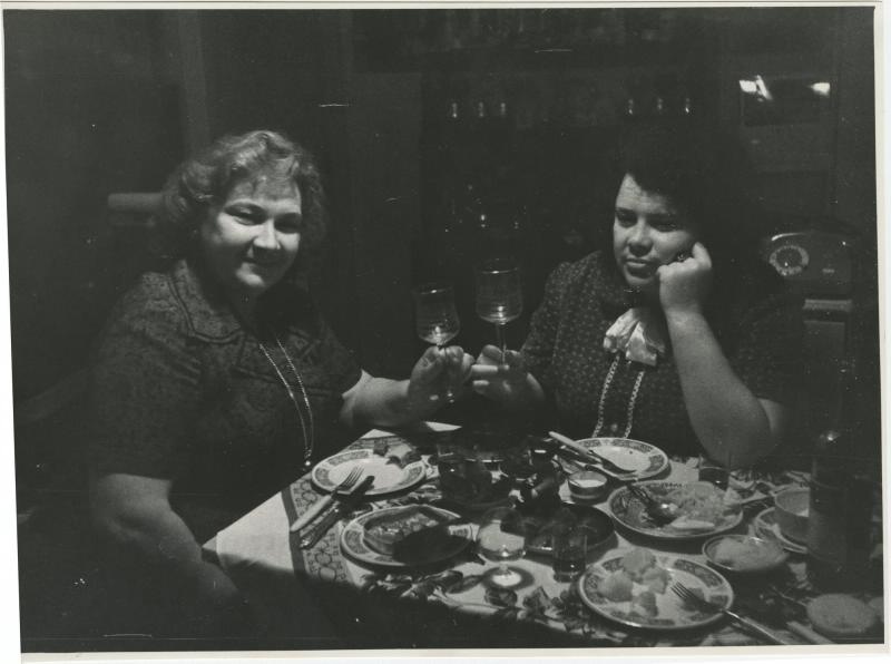 Тамара Белова и Светлана Самсонова, 1970-е, г. Москва