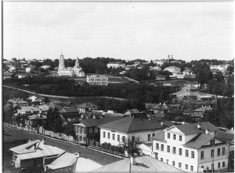 Провинциальный город, 1900 - 1910, Вятская губ., г. Вятка. Владимирская церковь.