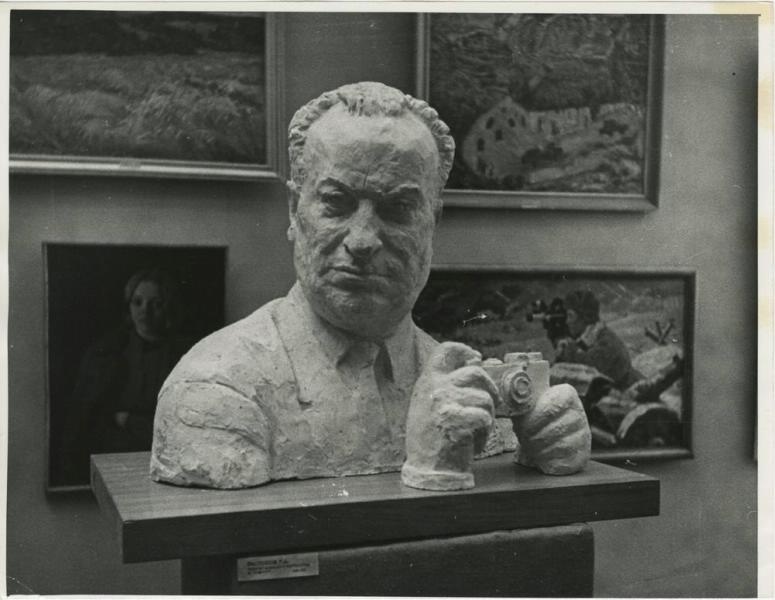 Скульптурный портрет Виктора Темина, 1980-е