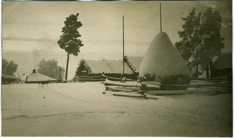 Зимний пейзаж, 1930-е