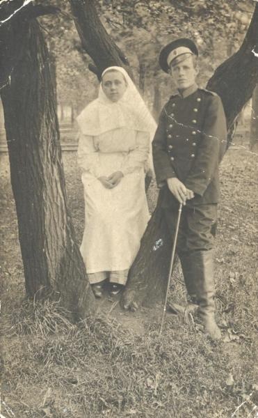 Портрет добровольца 269-го пехотного Новоржевского полка Павла Станкевича, 7 июля 1915, Царство Польское. 