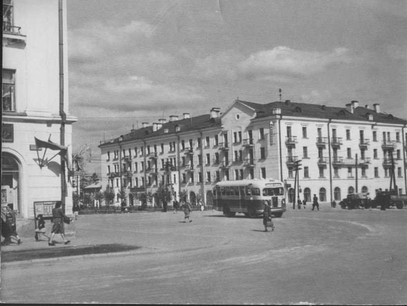 Улица Верещагина, 1955 год, г. Череповец и Череповецкий район